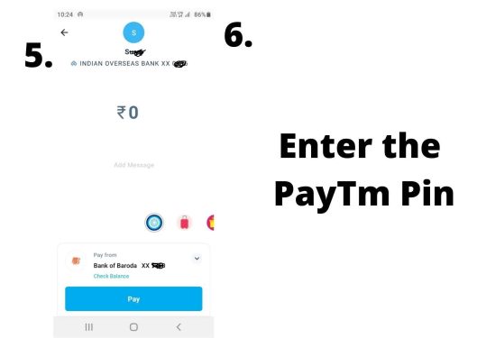 How do I send money to someone's bank account from Paytm Wallet?