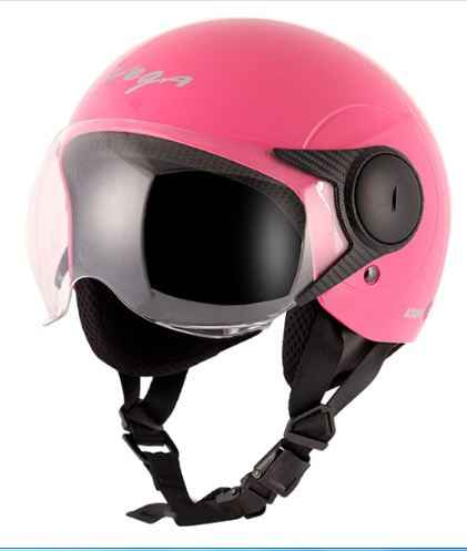 Vega ABS Material Atom Pink Helmet