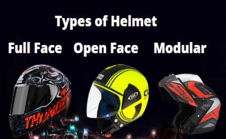 What are the Types of Motor Cycle Helmet in India?