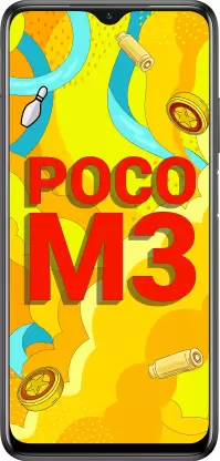 POCO M3 (Power Black, 64 GB)  (4 GB RAM)
