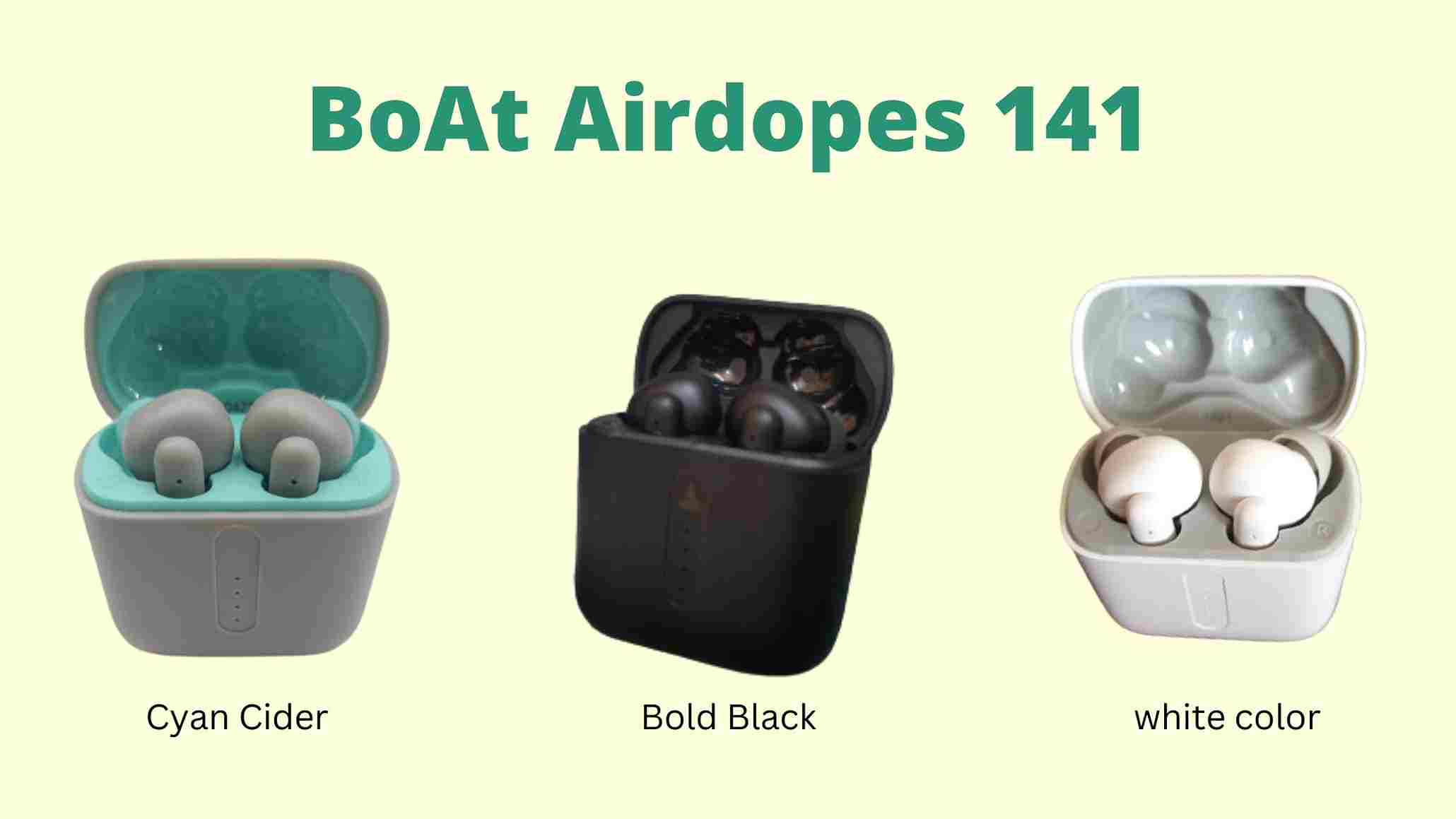 Boat Airdopes 141 Review