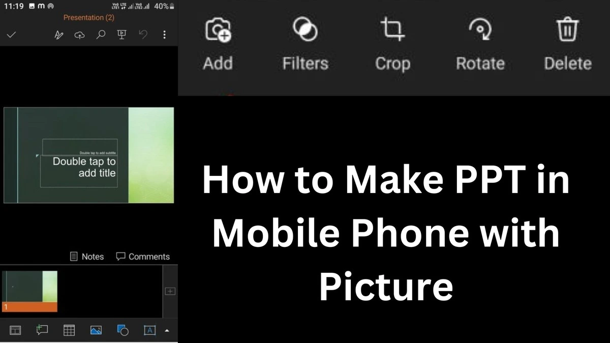 How to Make PPT in Mobile Phone