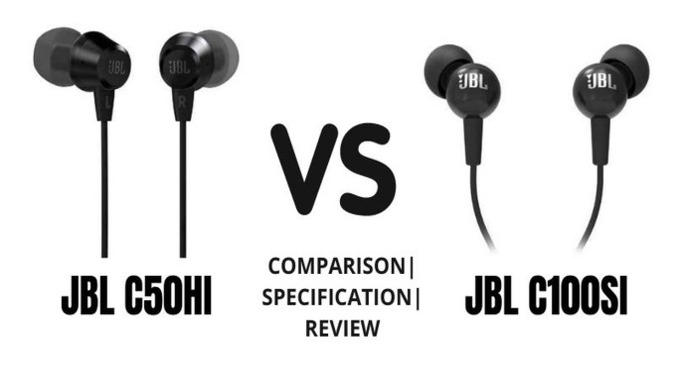JBL C50hi vs C100Si